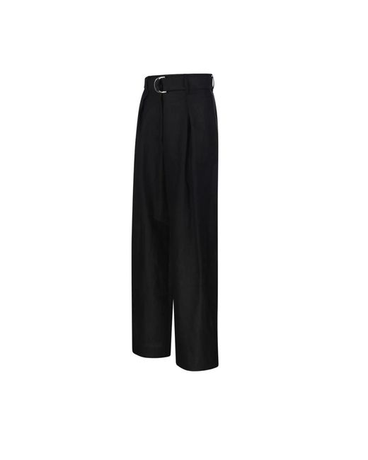 Max Mara Black Wide Trousers