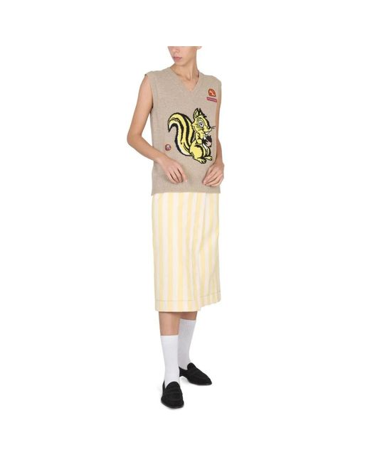 Cormio Natural V-Neck Knitwear