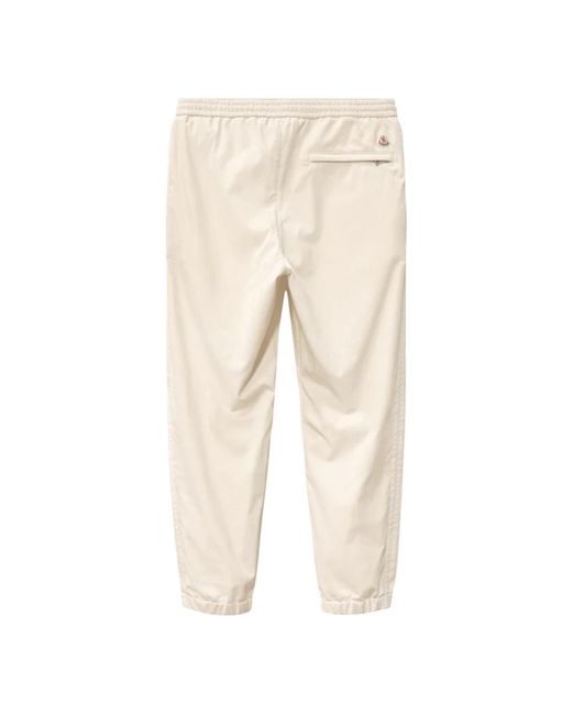 Moncler Natural Slim-Fit Trousers for men