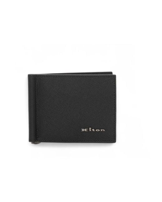 Wallets & Cardholders Kiton de hombre de color Black