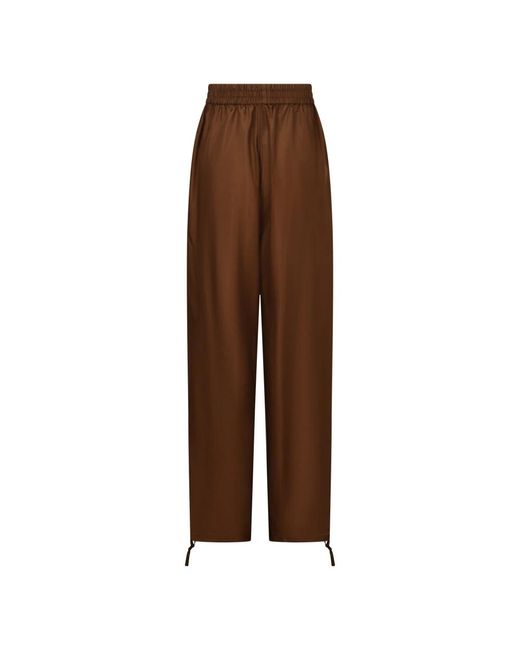 Straight Trousers Philosophy Di Lorenzo Serafini de color Brown