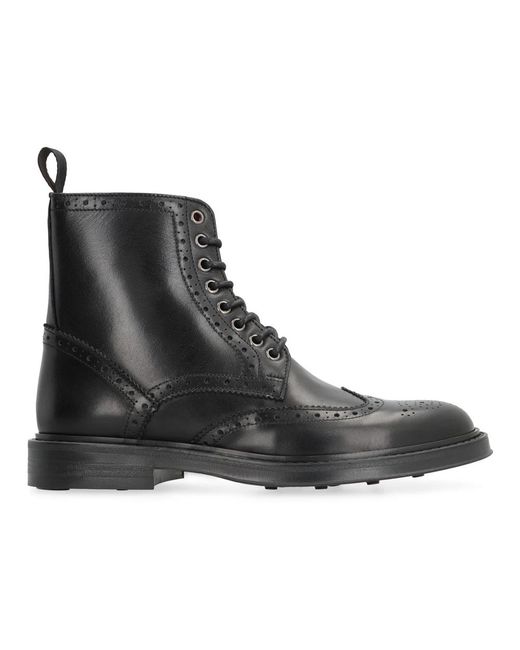 Lace-Up Boots di Bruno Magli in Black da Uomo