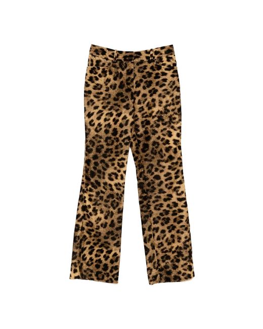 Ba&sh Natural Wide Trousers