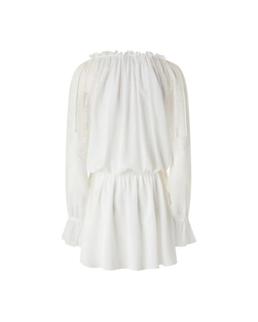 Pinko Aggie Dress in het White