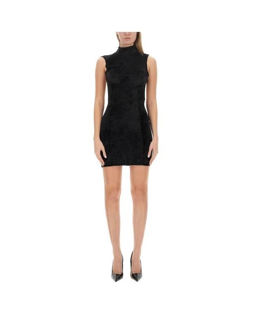 Gcds Black Short Dresses