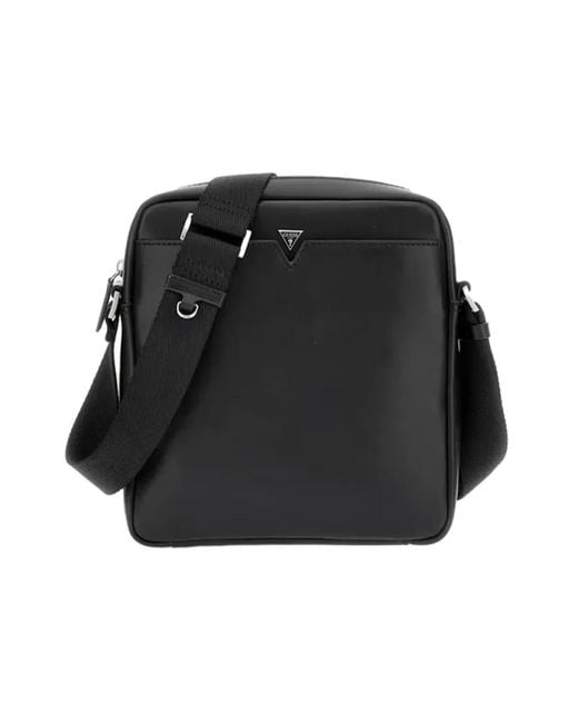 Guess Messenger Bags in het Black voor heren