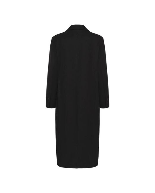 Kaffe Black Single-Breasted Coats