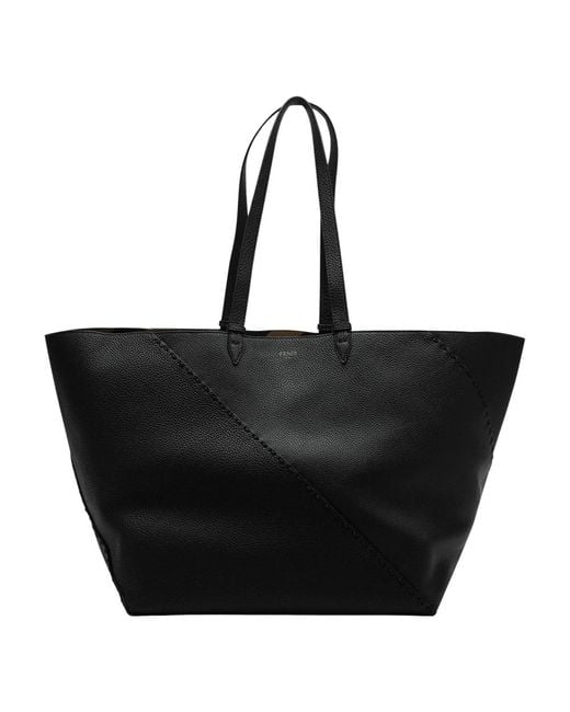 Fendi Black Shopping Bags for men