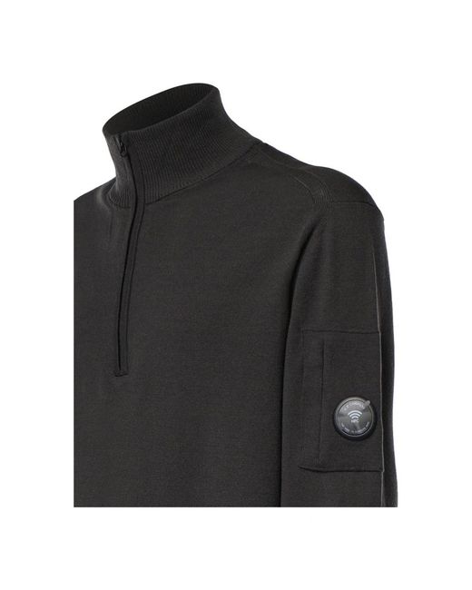 C P Company Black Turtlenecks for men