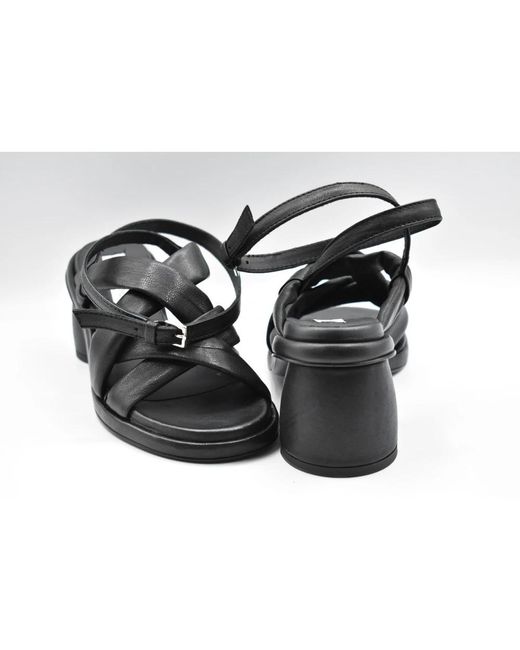 Shoes > sandals > high heel sandals Ernesto Dolani en coloris Black