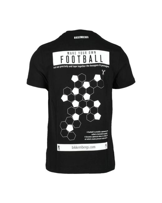 Bikkembergs Black T-Shirts for men