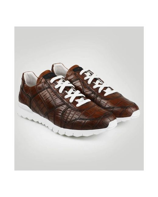 Kiton Brown Sneakers for men