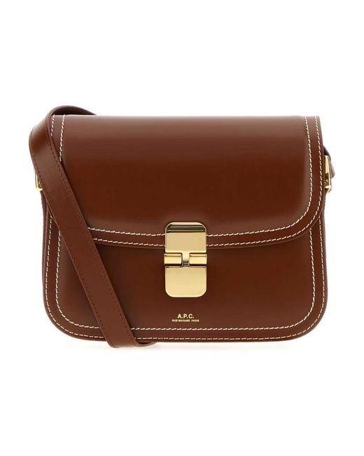A.P.C. Brown Sac Grace Small