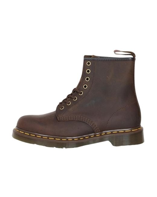 Dr. Martens Brown Lace-Up Boots for men