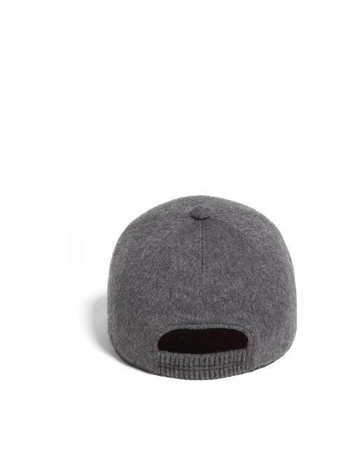Zegna Gray Caps