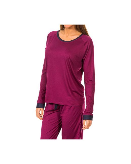 Tommy Hilfiger Purple Long Sleeve T-Shirts