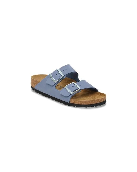 Birkenstock Blue Slides