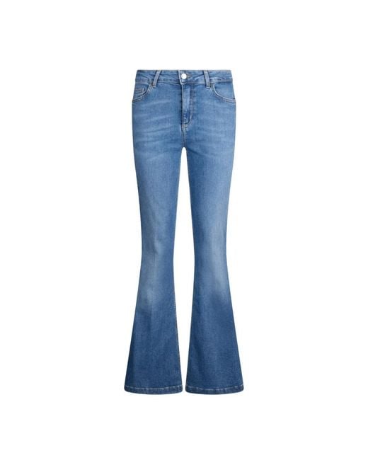 Liu Jo Blue Flared Jeans