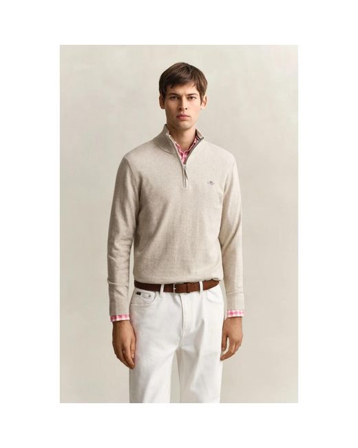 Gant Natural Turtlenecks for men