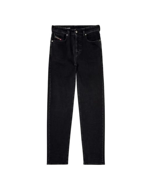 DIESEL Blue Straight Fit Jeans