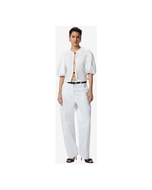 Pinko White Blouses