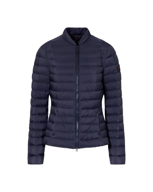 Peuterey Ultralichte Nylon Donsjas in het Blue