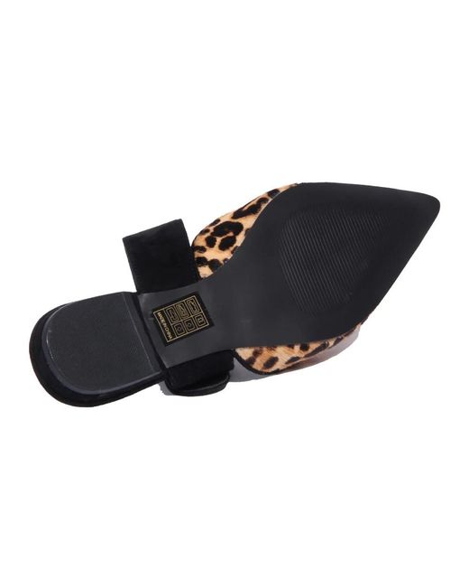 Steve Madden Black Mules