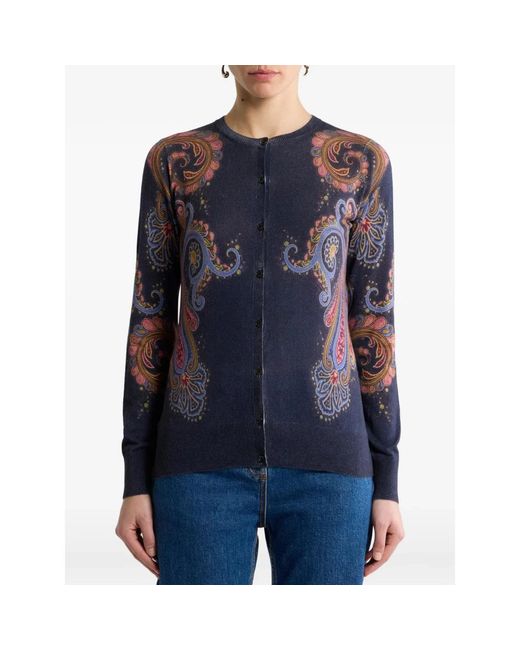 Cardigans di Etro in Blue