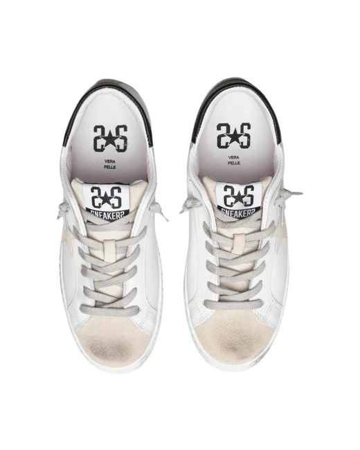 2 Star White Sneakers