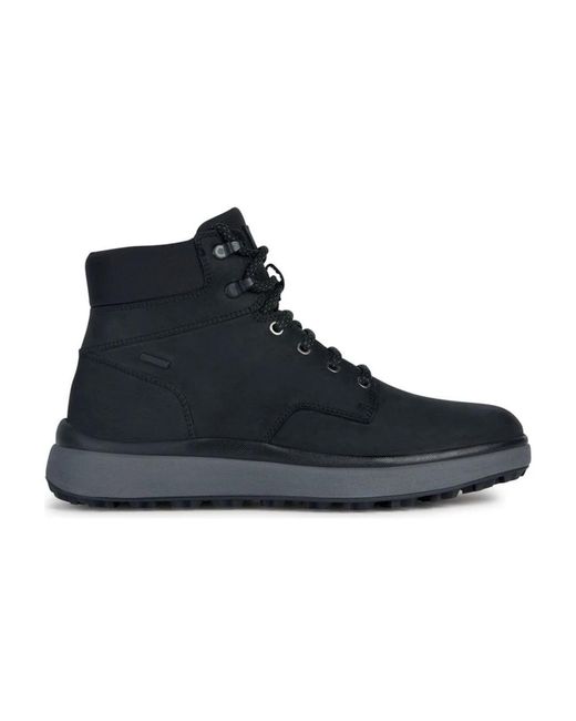 Lace-Up Boots di Geox in Blue da Uomo