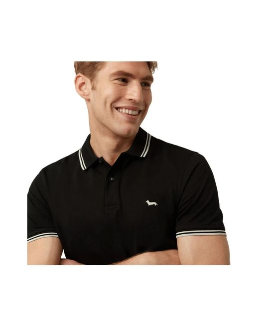 Harmont & Blaine Black Polo Shirts for men