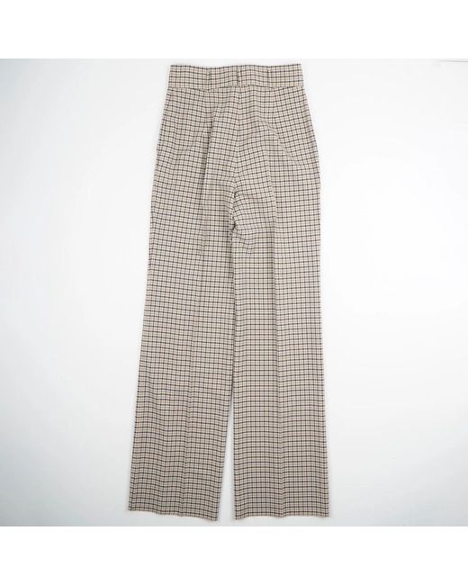 Max Mara Gray Wide Trousers