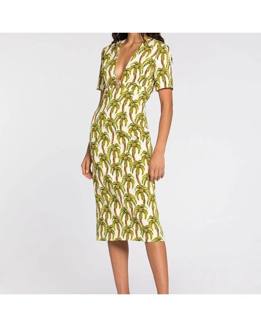 Midi Dresses di Roberto Cavalli in Metallic