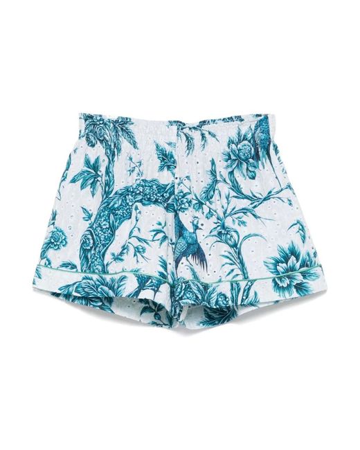 F.R.S For Restless Sleepers Blue Short Shorts