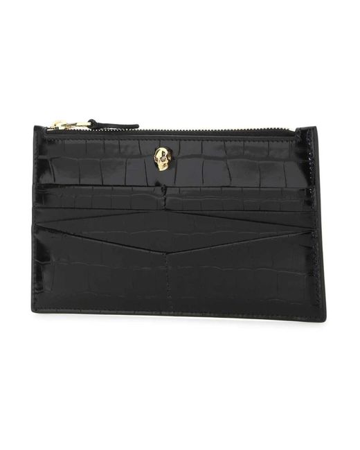 McQueen Black Clutches