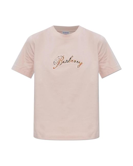 Burberry T-Hemden in het Pink