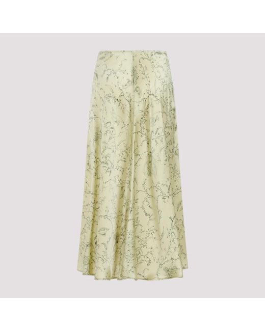 Fabiana Filippi Green Maxi Skirts