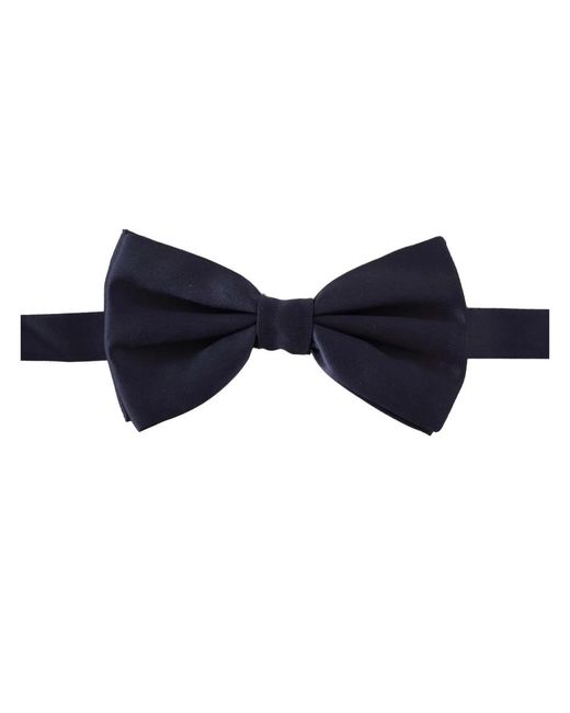 Dolce & Gabbana Blaue seidenverstellbare hals-papillon-krawatte in Blue für Herren