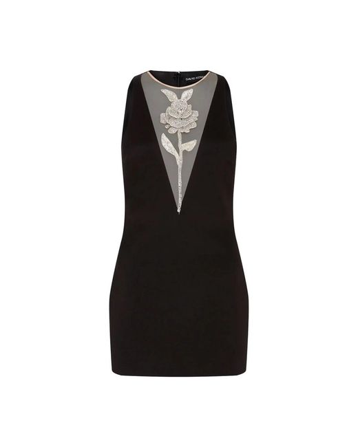 David Koma Black Party Dresses