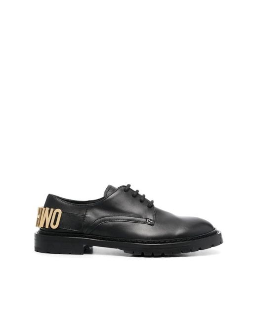 Moschino Black Laced Shoes