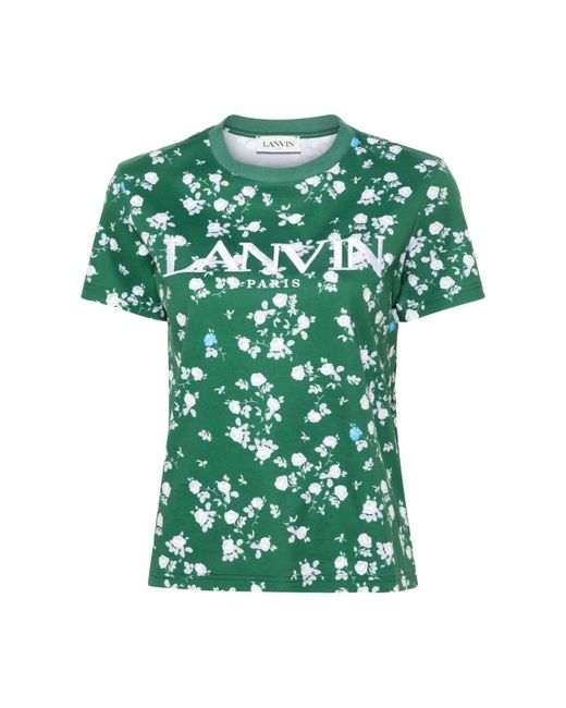 Lanvin Green Grüne t-shirts und polos