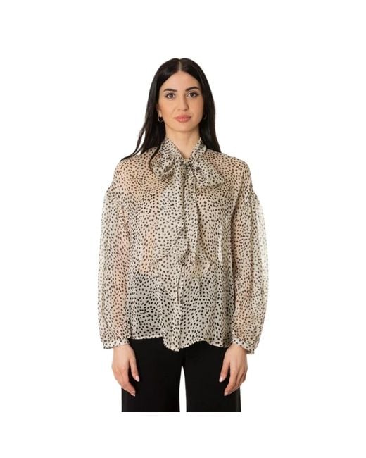 Max Mara Brown Blouses