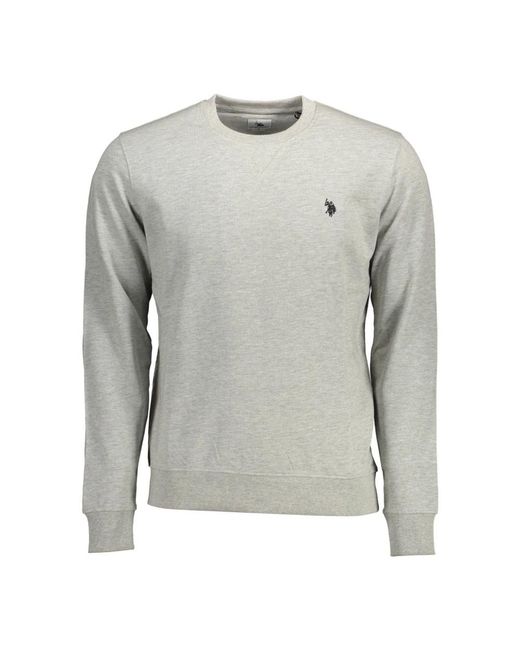 U.S. POLO ASSN. Gray Sweatshirts for men