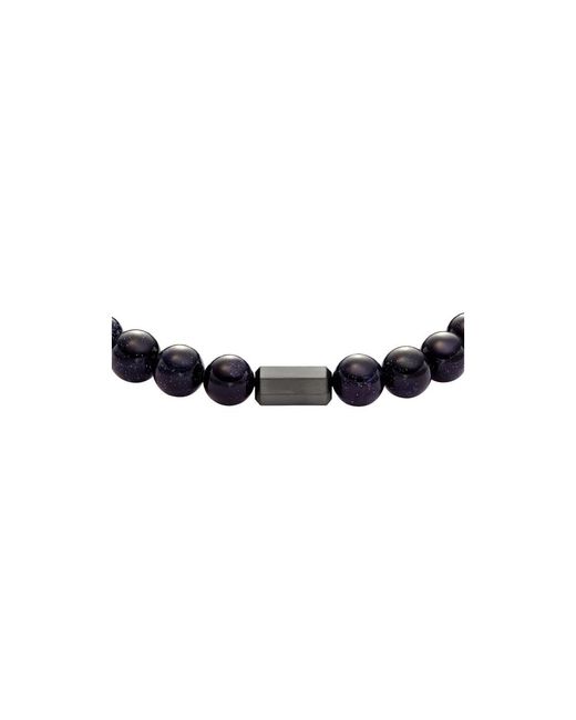 Bracelets Fossil de hombre de color Black