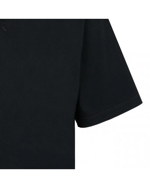 Premiata Schwarzes t-shirt mit logo-stickerei in Black für Herren