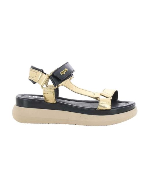 Wedges Mjus en coloris Blue