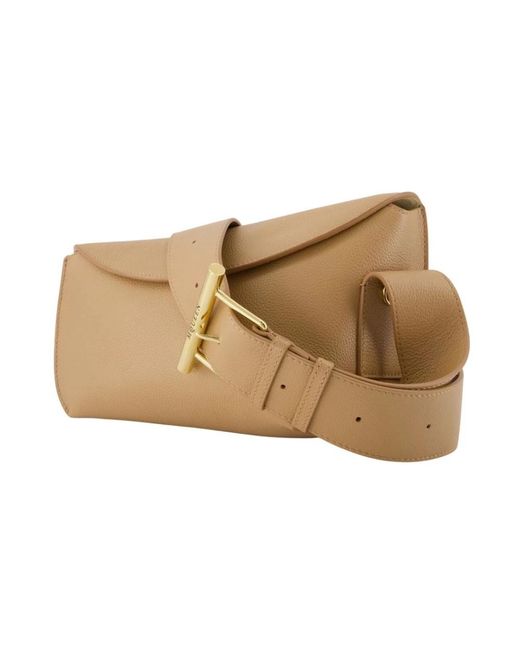 McQueen Natural Cross Body Bags