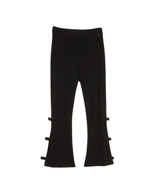 Wide trousers Twin Set de color Black