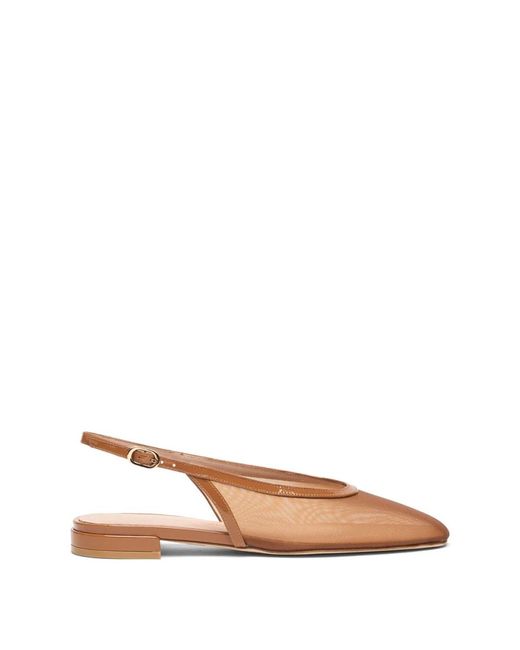 Bareitall Slingback Stuart Weitzman de color Brown