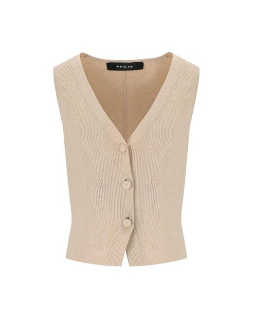 FEDERICA TOSI Natural Vests